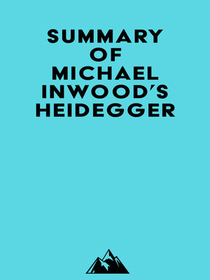 cover image of Summary of Michael Inwood's Heidegger